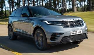 Range Rover Velar front quarter driving