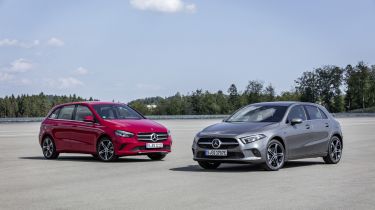 Mercedes A250e and B250e plug-in hybrids