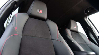 Toyota Yaris Carbuyer front seats