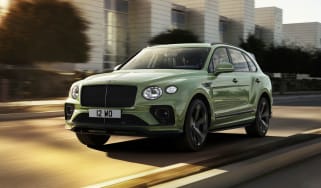 2020 Bentley Bentayga SUV - front 3/4 tracking