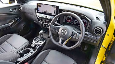 Nissan Juke UK drive interior