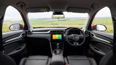 MG ZS SUV interior
