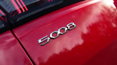 Peugeot 5008 SUV rear badge