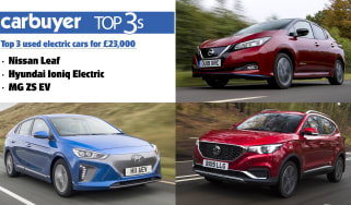 Top 3 used electric cars