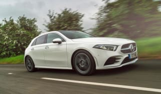 Mercedes A-Class AMG Line - front 3/4 driving