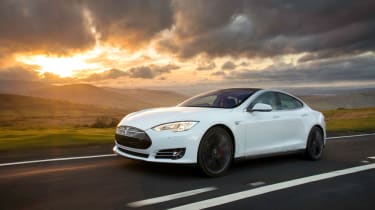 18% of readers said taking a Tesla Model S - complete with glass roof - to see the Northern Lights would make a perfect trip