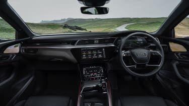 Audi e-tron Sportback SUV interior