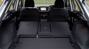 Volkswagen T-Roc SE boot - rear seats down
