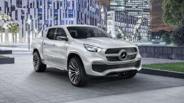 The Mercedes X-Class will see the three-pointed star adorn a pickup for the first time.