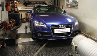 Audi on dyno