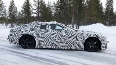 Jaguar Type 00 spy shot profile