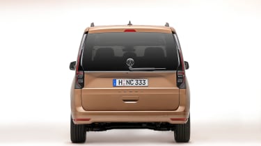 Volkswagen Caddy in brown - rear end