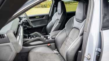 Porsche Cayenne Coupe Turbo E-Hybrid front seats