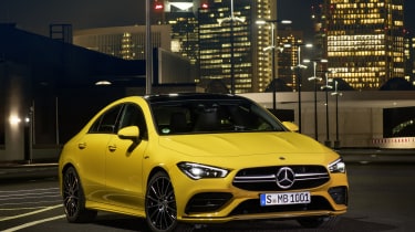 Mercedes-AMG CLA 35 - front quarter view static