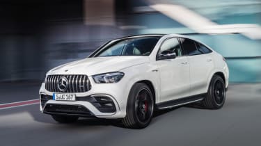 2020 Mercedes-AMG GLE 63 S Coupe front 3/4 driving