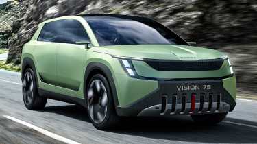 Skoda Vision 7S concept front