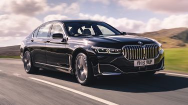 BMW 7 Series saloon - front 3/4 dynamic 