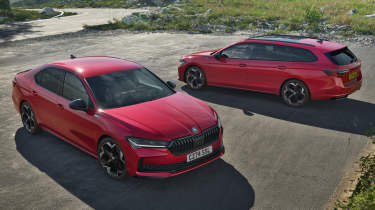 Skoda Superb SportLine saloon and estate