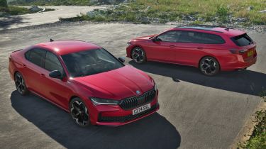 Skoda Superb SportLine saloon and estate