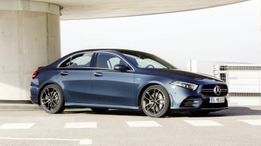 Mercedes-AMG A 35 Saloon front quarter static