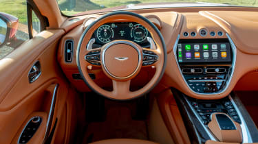 Aston Martin DBX SUV interior