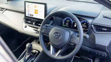 Toyota Corolla hatchback steering wheel