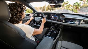 Audi A6 e-tron interior staff