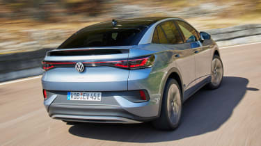 2022 Volkswagen ID.5 driving - rear view