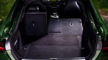 Audi RS5 Sportback boot seats folded