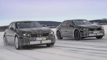 BMW 3 Series Neue Klasse testing side by side