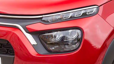 Citroen C3 hatchback headlights