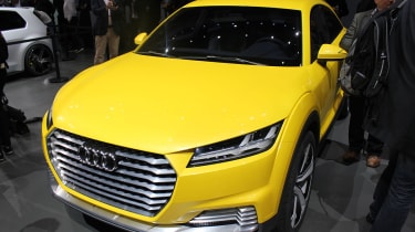 Audi TT offroad concept front quarter static