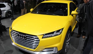 Audi TT offroad concept front quarter static
