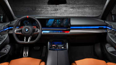 New BMW M5 interior
