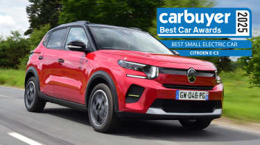 Carbuyer Best Small Electric Car Award – Citroen e-C3