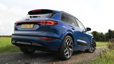 Audi Q6 e-tron rear quarter static