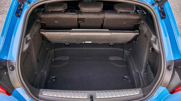BMW M135i boot - underfloor storage