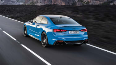 2020 Audi RS5 Coupe - rear 3/4 dynamic 