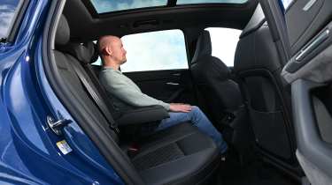 Audi Q6 e-tron rear seat space