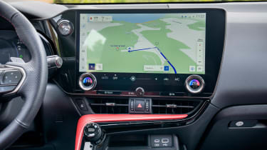 Lexus NX SUV infotainment display
