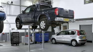 Main dealer car servicing