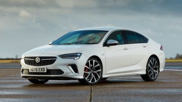 2021 Vauxhall Insignia - front 3/4 view static 