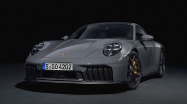 2024 Porsche 911 GTS front quarter 3