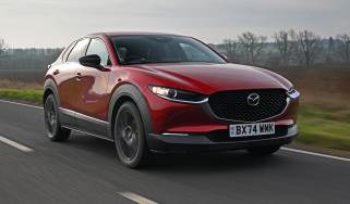 Mazda CX-30 front quarter driving