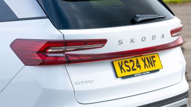 Skoda Kodiaq rear badge