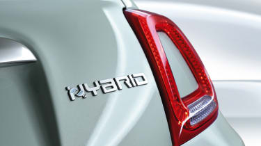 Fiat 500 mild hybrid badge