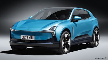 Polestar 7 render front quarter