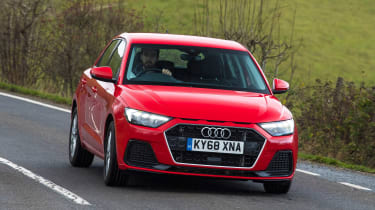 Audi A1 2019 front tracking 2