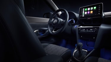 Toyota Yaris Cross SUV - interior angled 