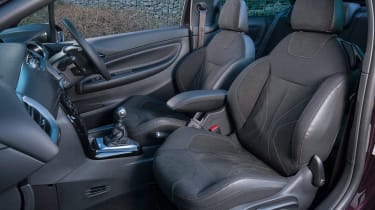Some versions also feature sports seats to hold you in place through corners